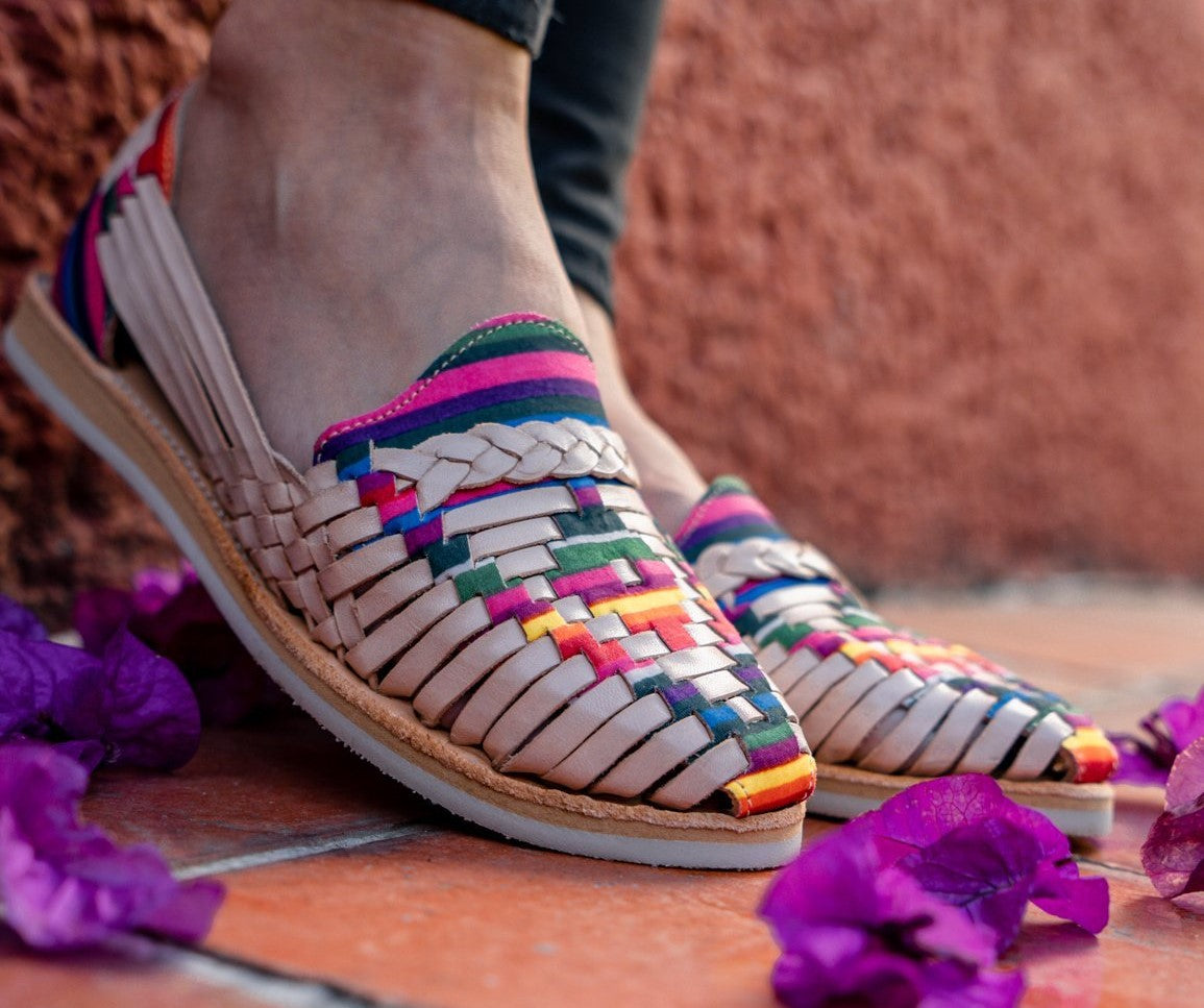 Traditional store mexican shoes